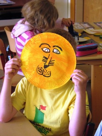 kunstprojektwoche 2009 lwenmasken 3